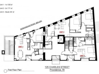 Taymil 125 Charles Apartment Homes Floor Plan